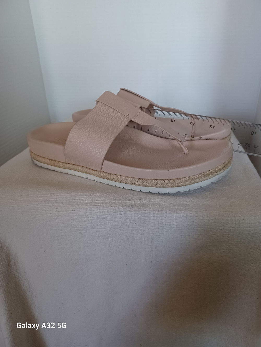 Vince, Womens Blush Rose Slip-on Espadrille Flats Womens Size 9m